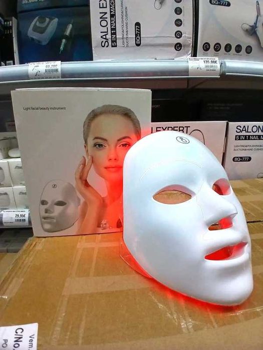 Máscara Led para Pele Novas e Profissionais