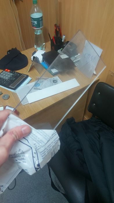 Оргскло ,прозорий пластик,кусками