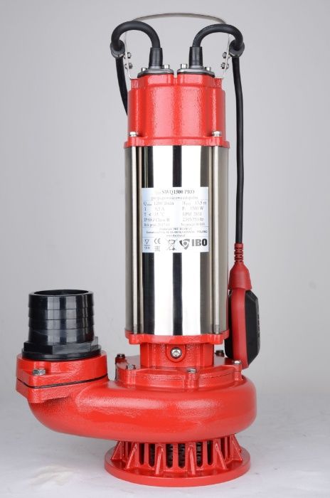 IBO SWQ 1500 PRO Profesjonalna Pompa powodziowa do odwodnień Nowość!