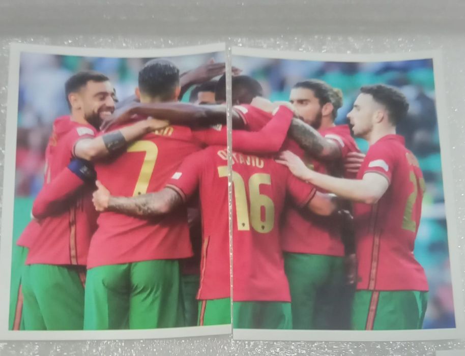 Conjunto 7 cromos Fome de vencer