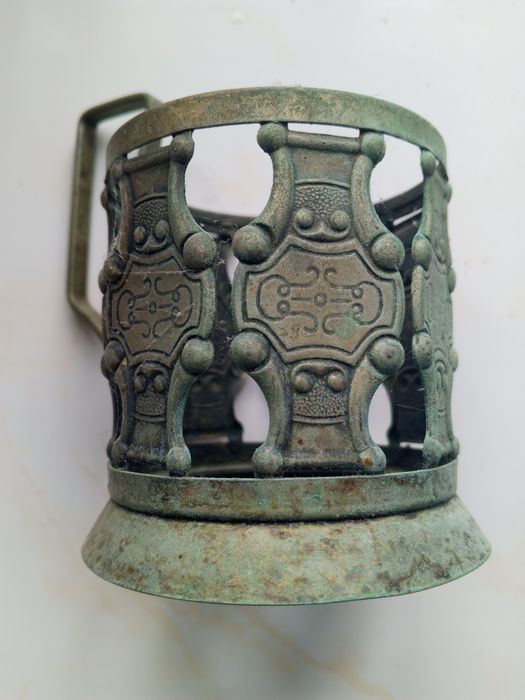 Підстаканник підсклянник мельхіорові