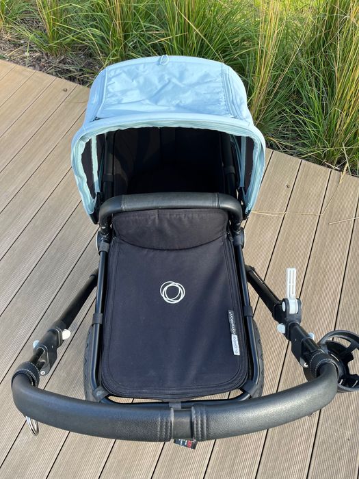 Bugaboo Cameleon 3 wózek 2w1 + akcesoria, czarna rama