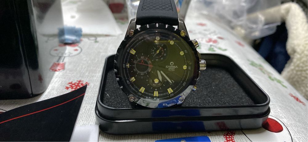 Relógio • Marca: Casima. • Modelo: ST-8203