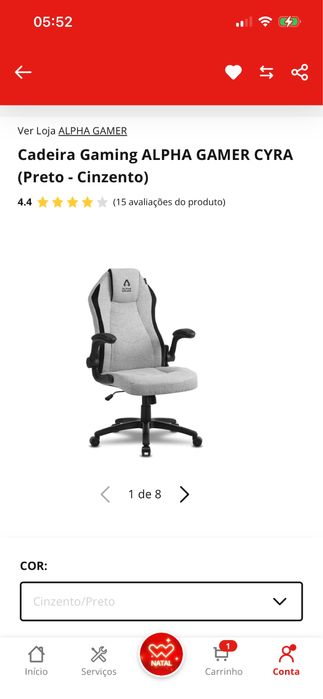 Cadeira gamming AlphaGammer