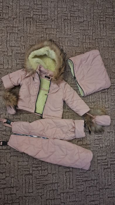 Зимовий комбінезон  3 в 1 конверт з народження,  куртка,  комбінезон