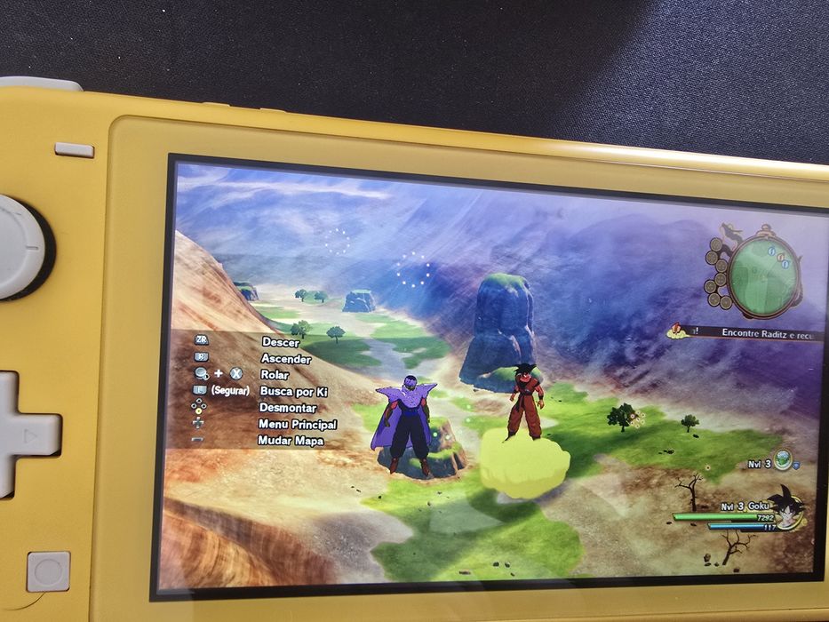 Nintendo switch lite em bom estado mas atenção.
