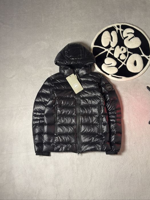 На руках!!! Пуховик Canada Goose Crofton Hoody "Black Label" S-L