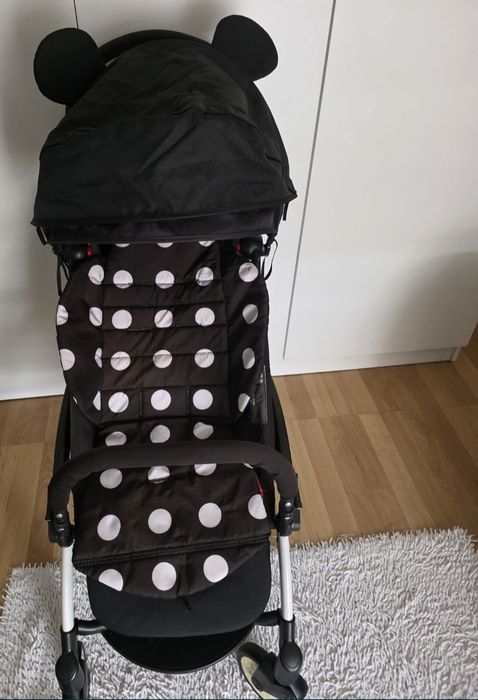 Carrinho Minnie/Mickey com extras (tipo yoyo)