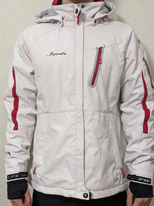 Лижна куртка біла icepeak
