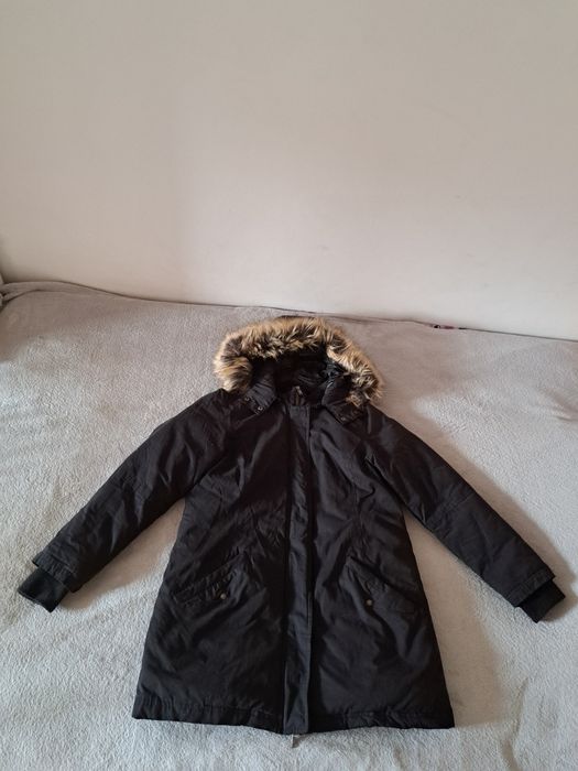 kurtka damska płaszcz puchowy parka