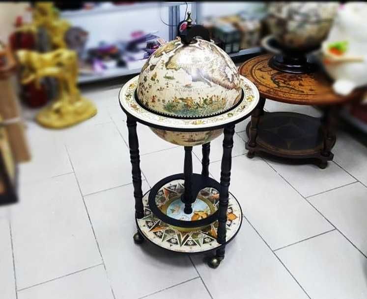 ПОДАРУНОК ЧОЛОВІКОВІ! Глобус бар напольний. Міні бар. Новий!