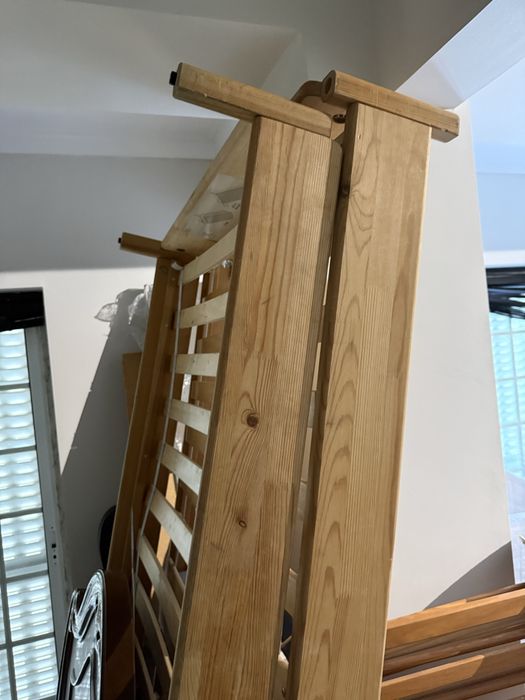 Camas ikea utaker com colchao