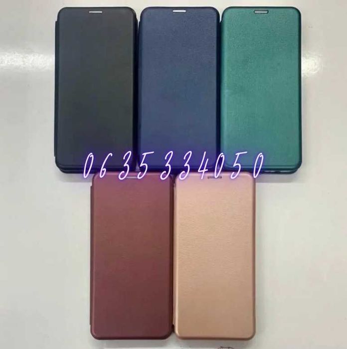 Чехол книжка для Xiaomi Redmi 15 15C на магните с отделом для карт