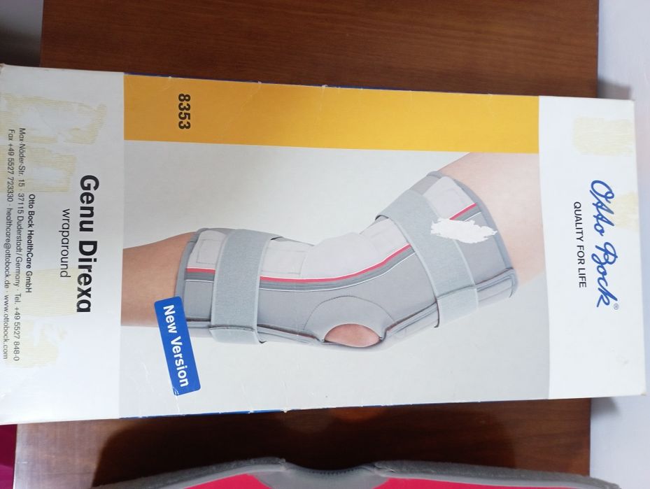 Ортез колінний Otto Bock OB-8353 Genu Direxa р. M сірий