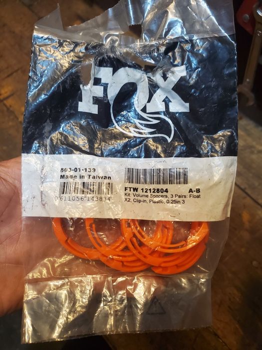 Espaçadores Fox X2
