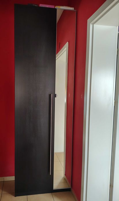 Szafa dwudrzwiowa Ikea PAX z lustrem