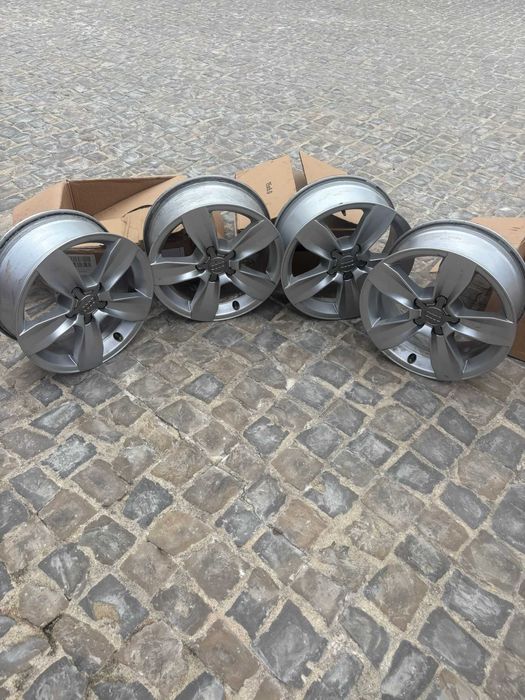 Jantes Originais Audi 17" – 5 Furos – Conjunto de 4
