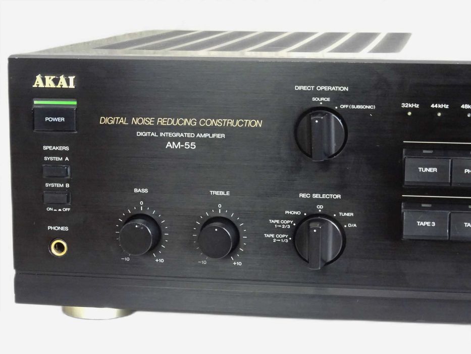 Akai AM-55 - Klasyczny Wzmacniacz Zintegrowany 1 rok gwarancji