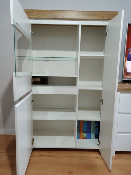 Witryna biała połysk