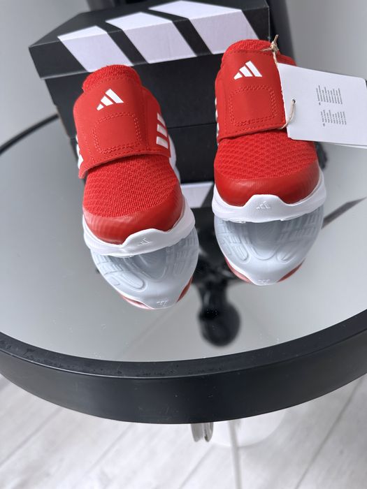 Детские кроссовки сеточка на липучках Adidas 21/23/24р