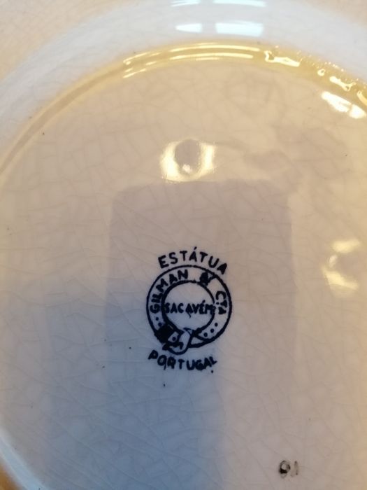 Prato sopeiro Cavalinho azul