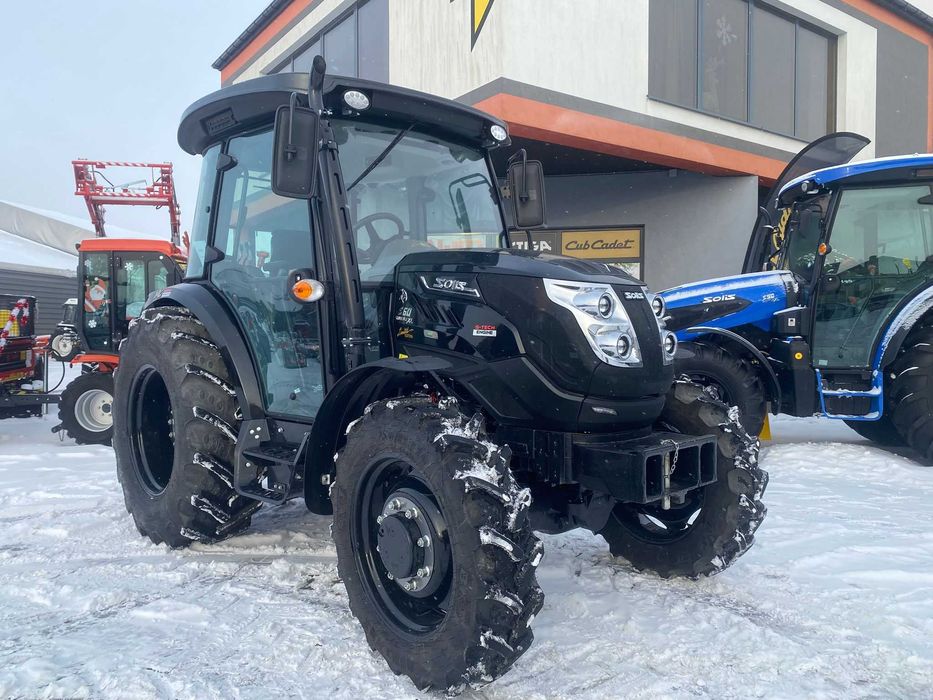 Ciągnik Rolniczy Solis S60 Limited Edition Black 58KM Kabina Klima AWD