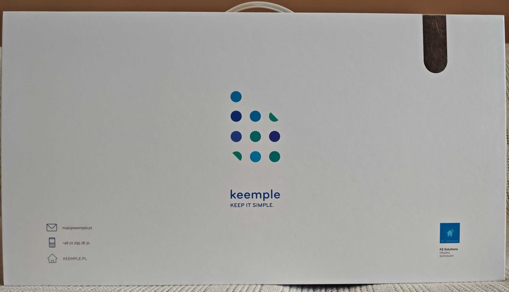 Keemple Smart Home Kit SILVER – NOWY, NIEOTWIERANY, kompletny zestaw