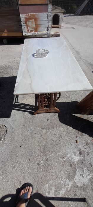 Mesa pedra base singer