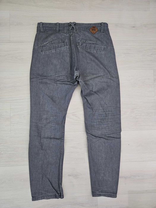 Spodnie jeansowe szare CROPP r. 34/32
