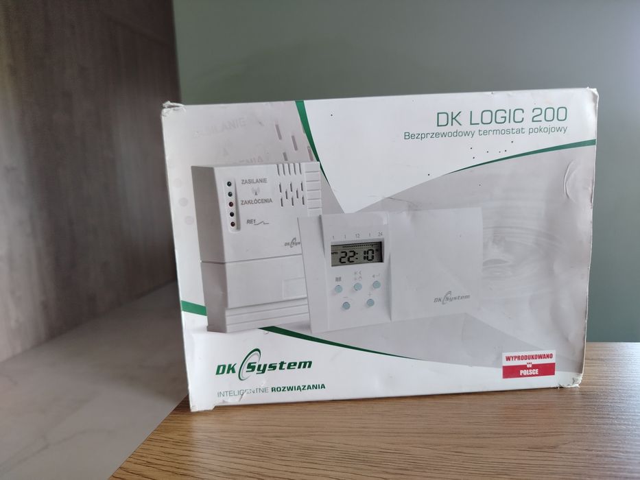 Bezprzewodowy termostat pokojowy DK logic 200