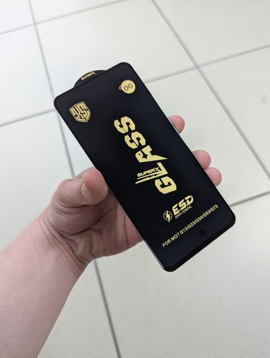 Motorola G13 / G23 / G34 Защитное 5D стекло ВСЕ МОДЕЛИ moto