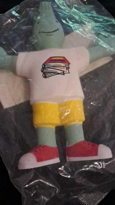 Boneco Gil Livros - Mascote Feira do Livro de Lisboa