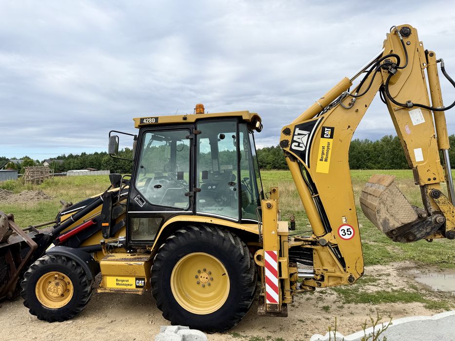 Cat 428d koparko ładowarka caterpillar 428d 432d
