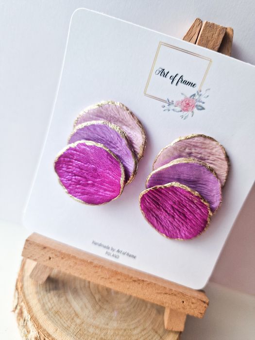 Kolczyki z gliny polimerowej