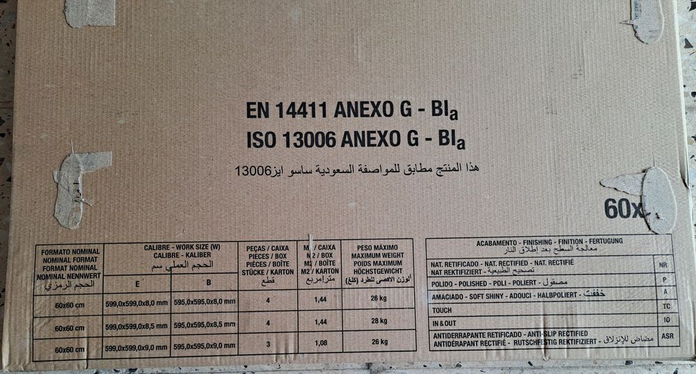 Pavimento cerâmico LOVE tiles 5,76m2