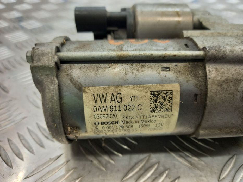 Стартер 0AM911024A для Volkswagen Jetta A7 2019-2025