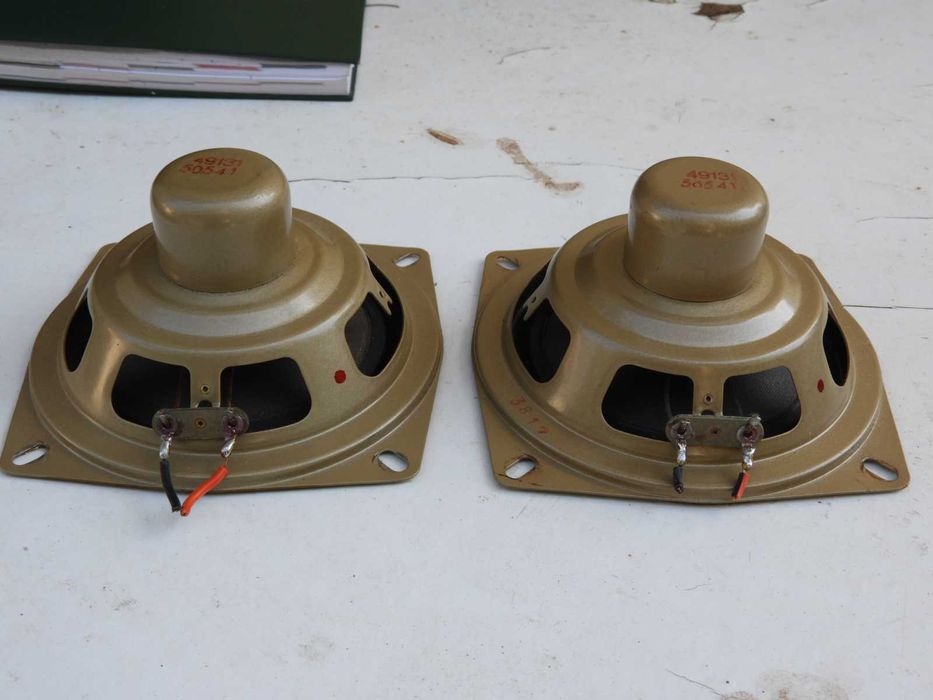 Głośniki szerokopasmowe alnico