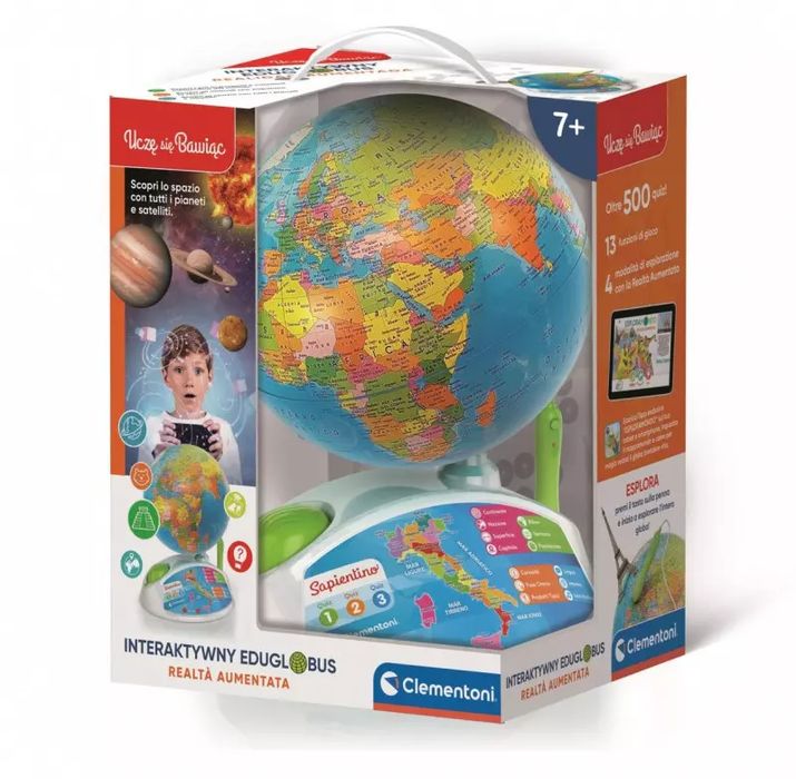 Clementoni: Interaktywny Eduglobus. Clementoni. Nowy Produkt