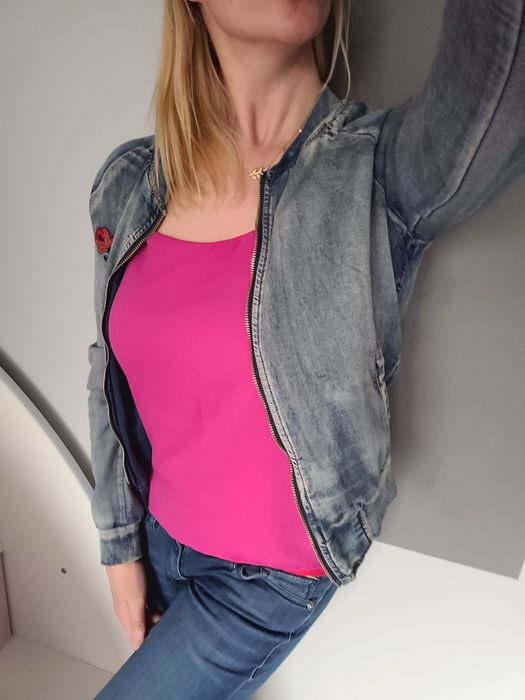 Kurtka katana damska na zamek rozmiar S