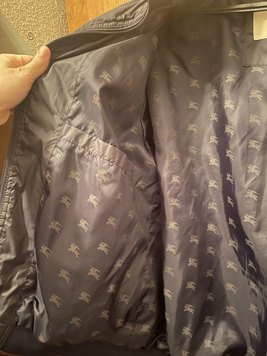 Оригинальная Burberry Куртка бомбер ветровка