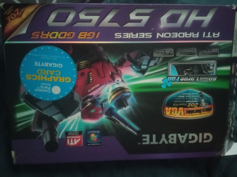 Gigabyte hd 5750 1gb