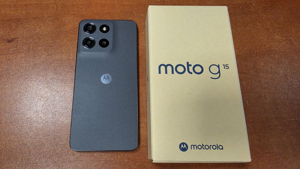 Motorola Moto G15 Dual Sim 128GB/8GB RAM szara, stan bdb, gwarancja