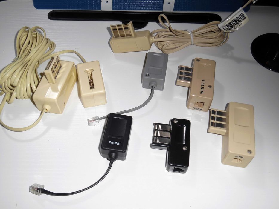 Conjunto Filtros ADSL com conectores RJ11