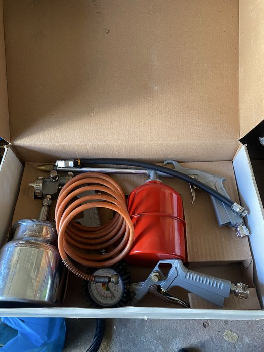 Kit de Ferramentas Pneumáticas Einhell (5 peças) – Como Novo!