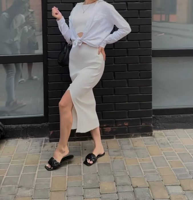 Костюм юбка и топ