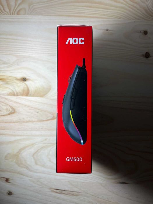 Rato Gaming AOC GM500 (NOVO,Lacrado)