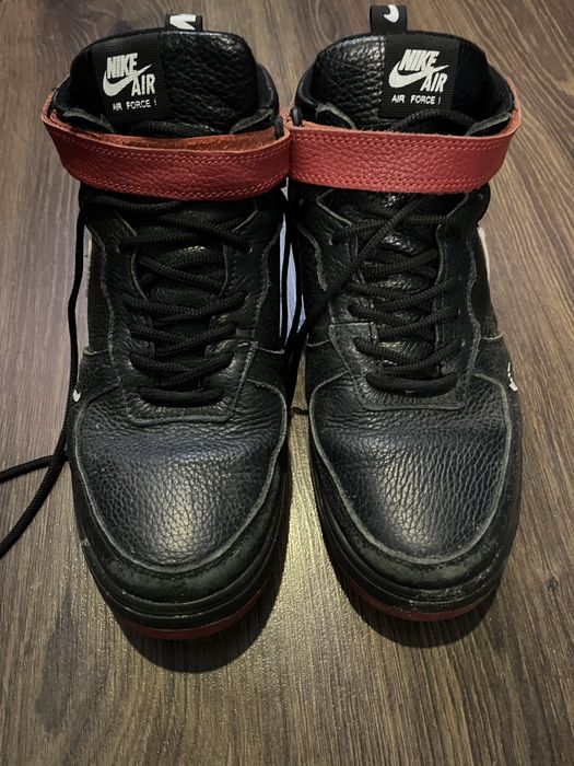 Зимові червики Nike Air force 1 шкіряні