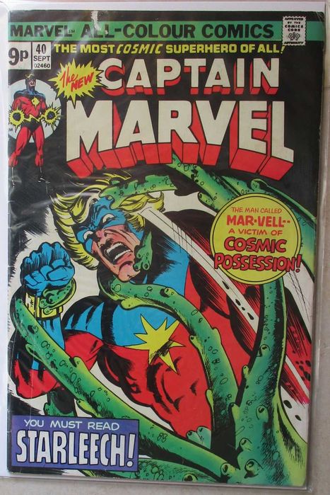 1975 Captain Marvel #40 - Marvel Comics