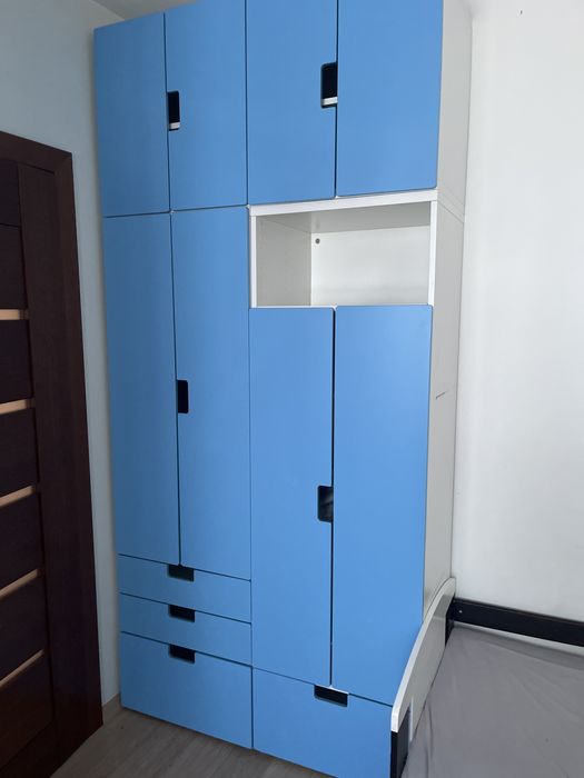 Meble Ikea Stuva niebieskie 4 części