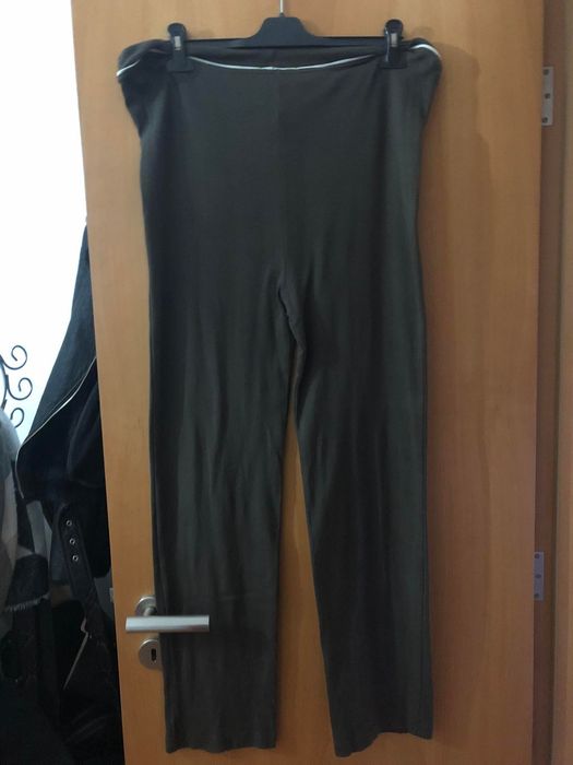 Calças de fato de treino castanhas